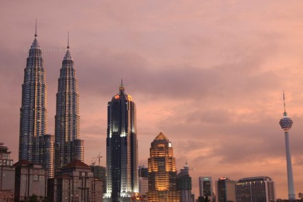 Atardecer en Kuala Lumpur - Malasia