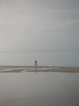 Pescador entre el cielo y la tierra