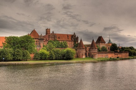 Castillo de Malbork en Polonia