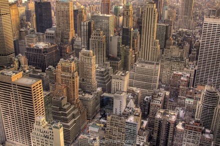 Manhattan de día desde el Rockefeller Center