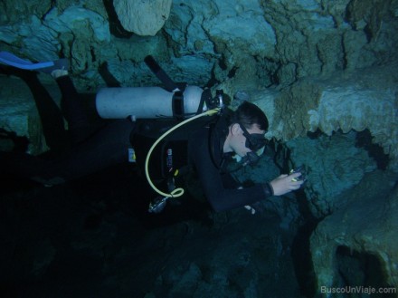 Buceo en el Cenote Dos Ojos