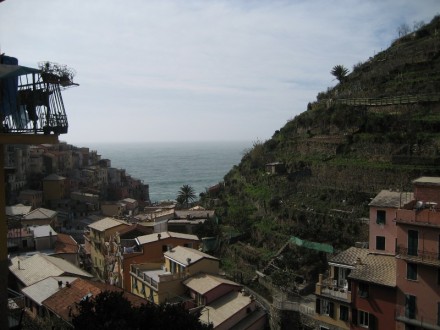 Terrazas en cinque terre