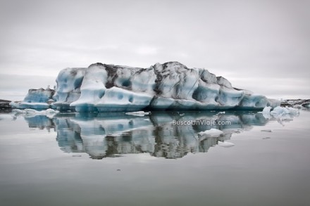 Iceberg Jökulsárlón. Islandia