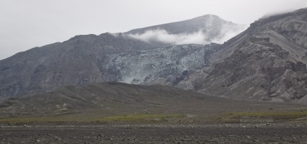 Lengua del glaciar Eyjafjallajökull