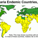 mapa malaria mundo