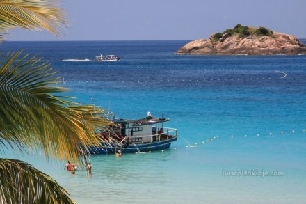 Pulau Redang. Vistas de la playa