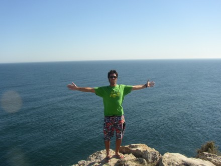 Sergi en la Fortaleza de Sagres