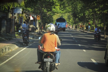 Camino a Tulamben en Bali (Indonesia)