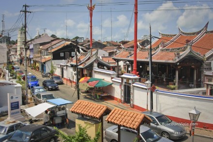 Calle de la Armonia en Melaka (Malasia)