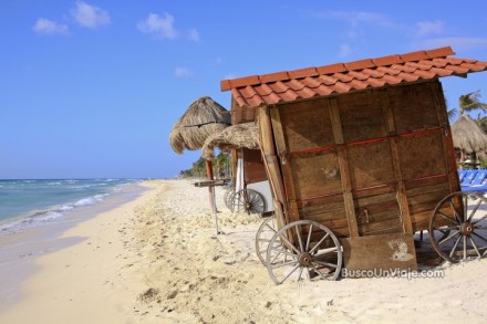 Playa en Riviera Maya - México