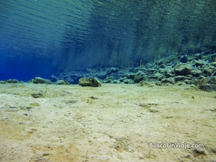 Buceando en Silfra. Islandia