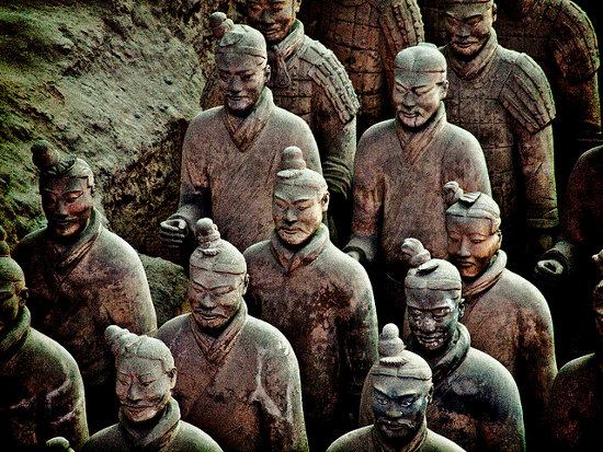 Guerreros de Terracota, Xian