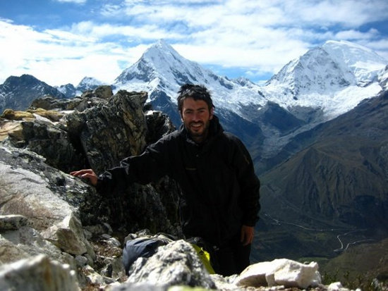 Quique Cardona en los Himalayas