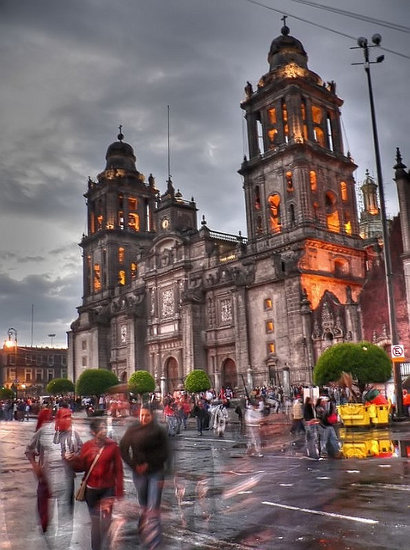 Plaza del Zócalo en Ciudad de México (México)