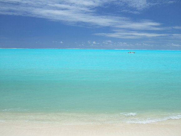 Playa de Matira, Bora Bora, (Polinesia Francesa)