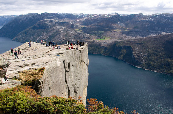 El Púlpito en Noruega