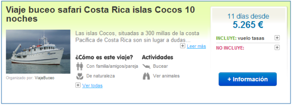 Viajes de buceo a Costa Rica