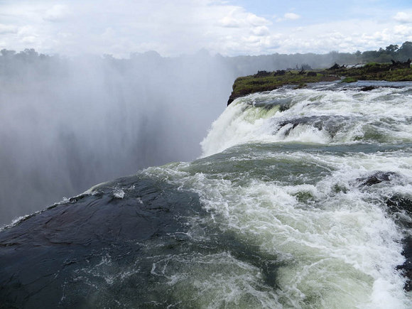 La piscina del diablo (Zambia y Zimbabue)