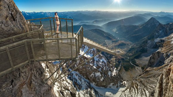 Puente suspendido de Dachstein (Austria)