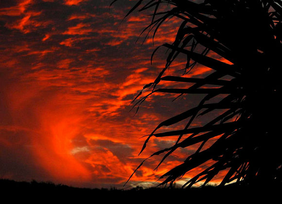 Puesta de sol en México