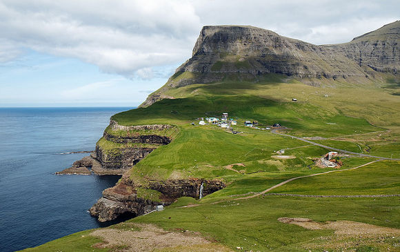 Gásadalur en las Islas Feroe