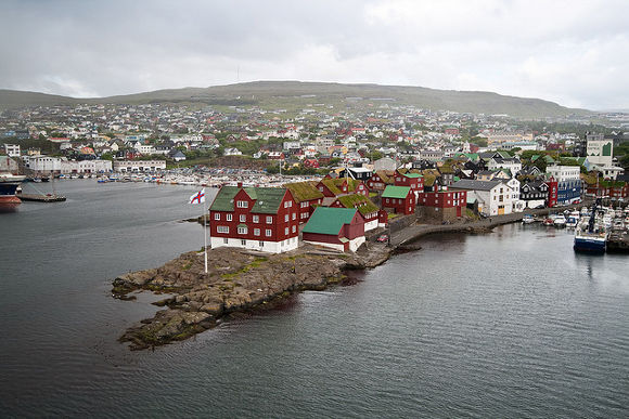 Tinganes, Tórshavn en Islas Feroe