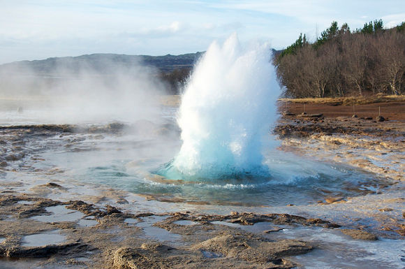 Geysir en Islandia