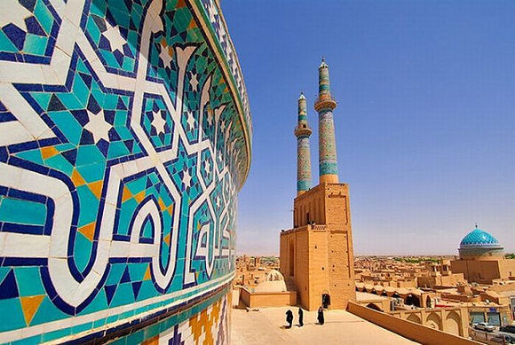 Masjid-e-Jameh Yazd en Irán