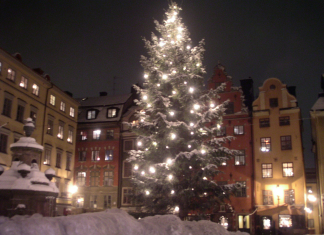 Navidad en Estocolmo Árbol de Navidad en Estocolmo