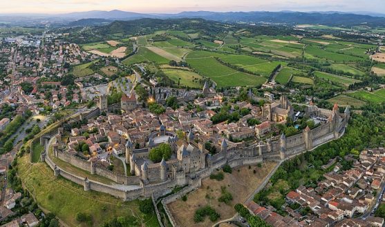 Ciudad de Carcassonne Francia