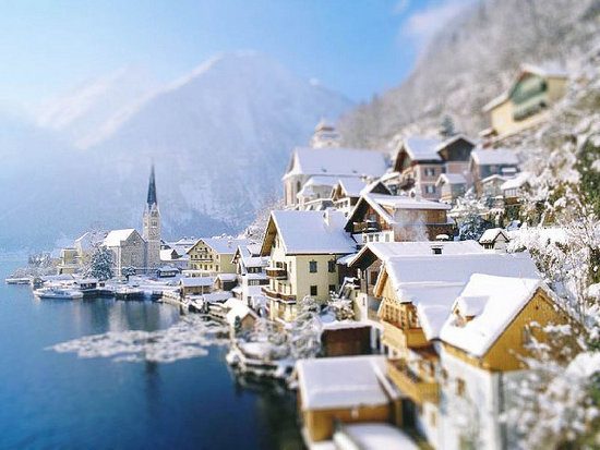 Hallstatt en los Alpes Austriacos