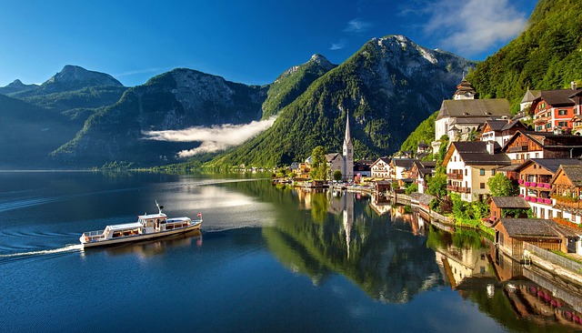 Hallstatt en los Alpes Austriacos