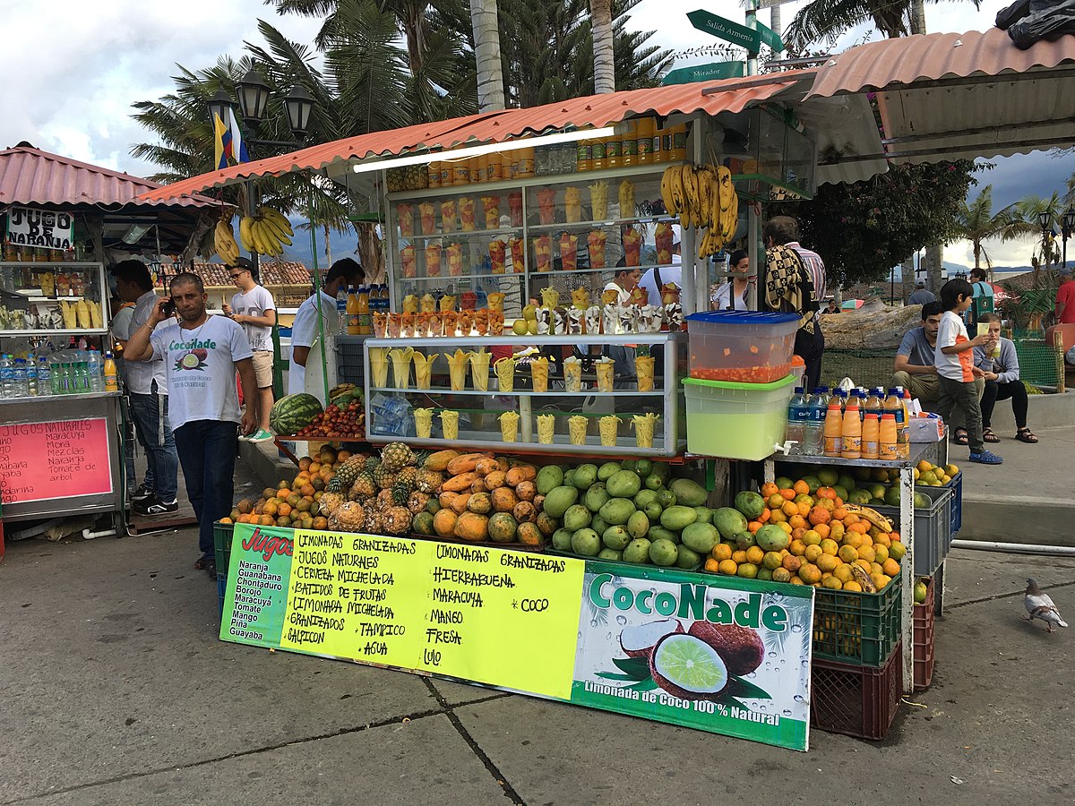 bebidas con frutas Colombia