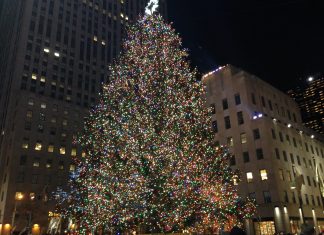 Así se monta el árbol de Navidad del Rockefeller Center de Nueva York Navidad en Nueva York