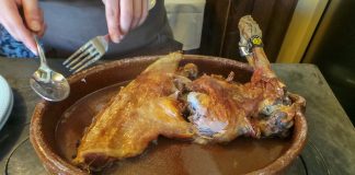 Receta de cochinillo segoviano
