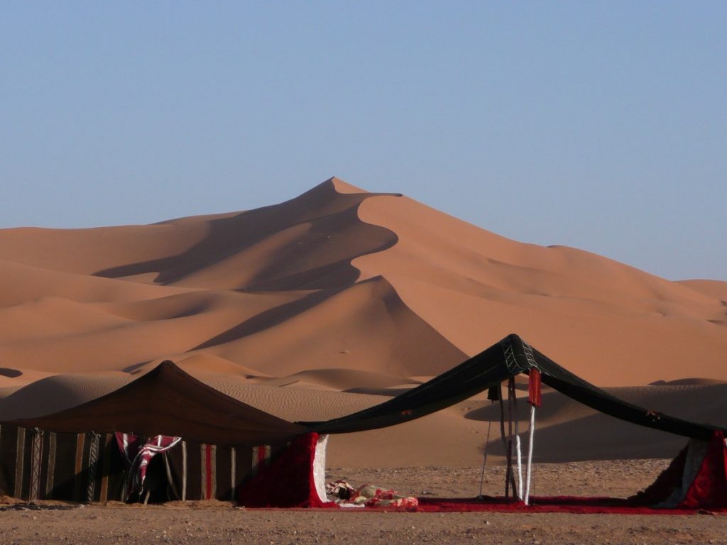 Dormir en el desierto Marrakech