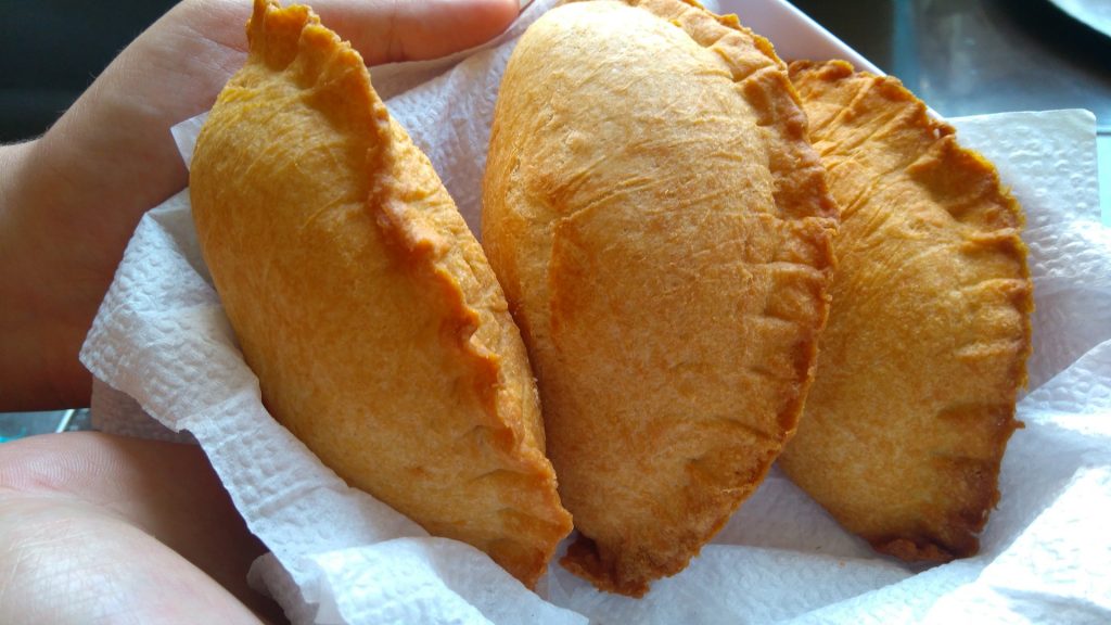 Empanadas comida típica de Colombia