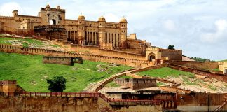 Visita Fuerte Amber en India en elefante Fuerte AMber Jaipur