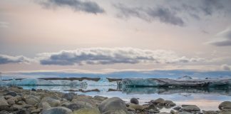 Una panorámica del glaciar islandés Fjallssjökull