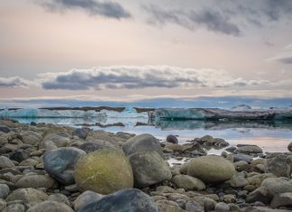 Una panorámica del glaciar islandés Fjallssjökull