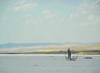 Paisajes inesperados: el lago salado en Turquía