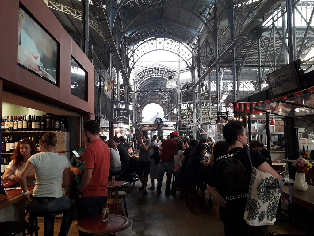 Mercado de San Telmo en Argentina