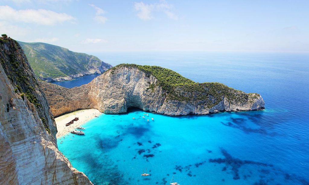 Navagio en Zakynthos, Grecia
mejores playas de Europa