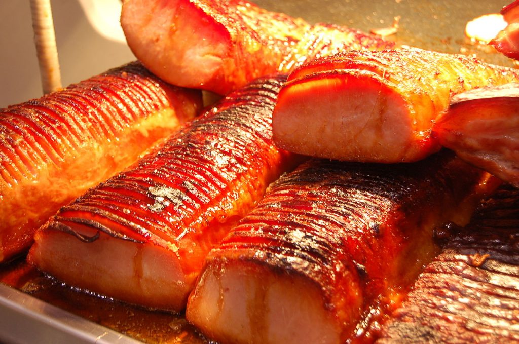 Peameal bacon comidas típicas de Canadá
