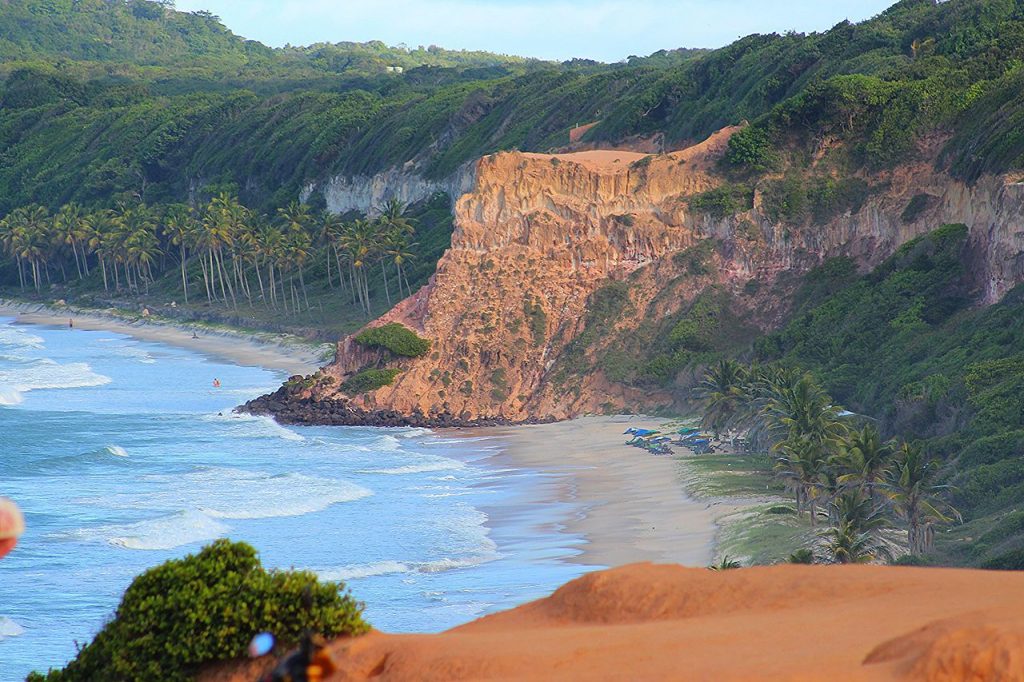 Praia do Amor en Pipa playas de Brasil