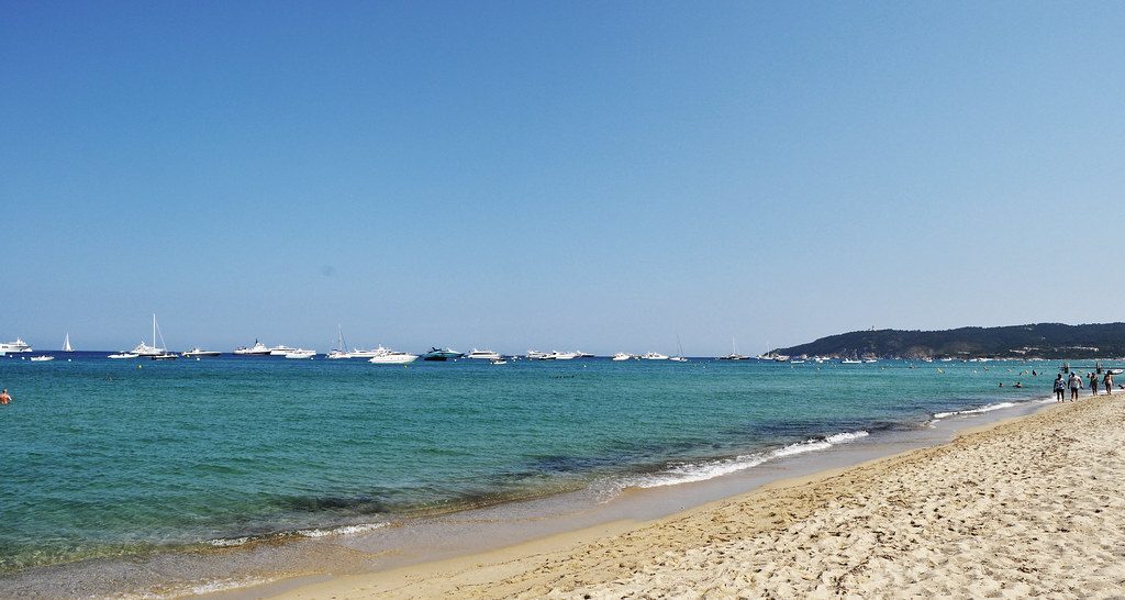 Playa Pampelonne Ramatuelle Francia