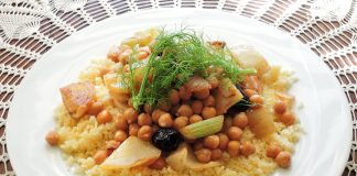 Receta de cuscús argelino (couscous – kuskūs) Receta de cuscús argelino