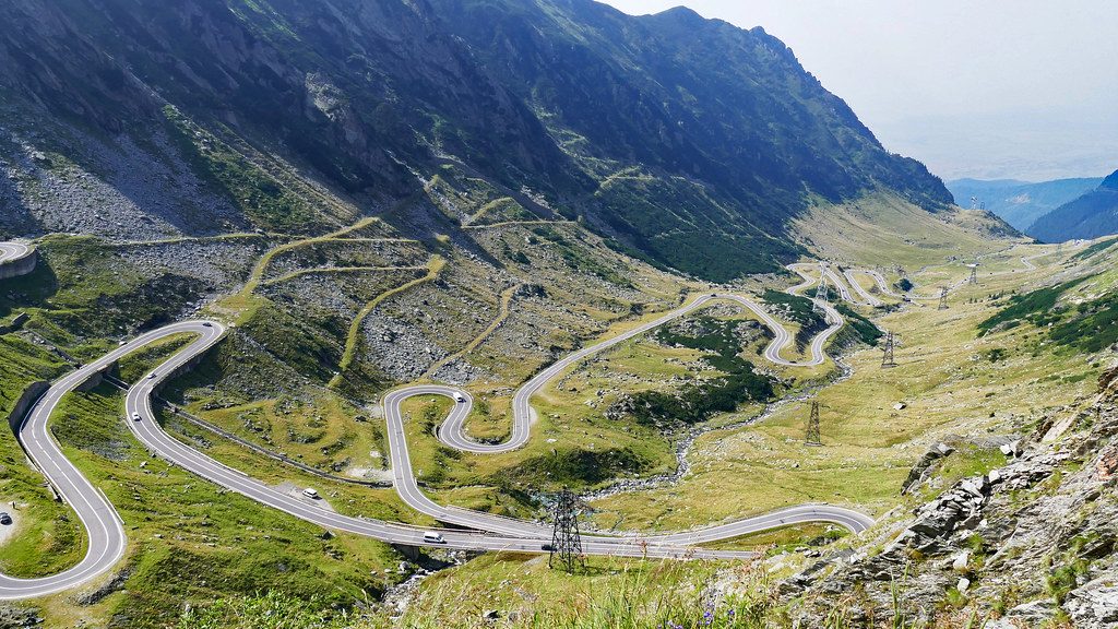 Ruta Transfagarasan en Rumania