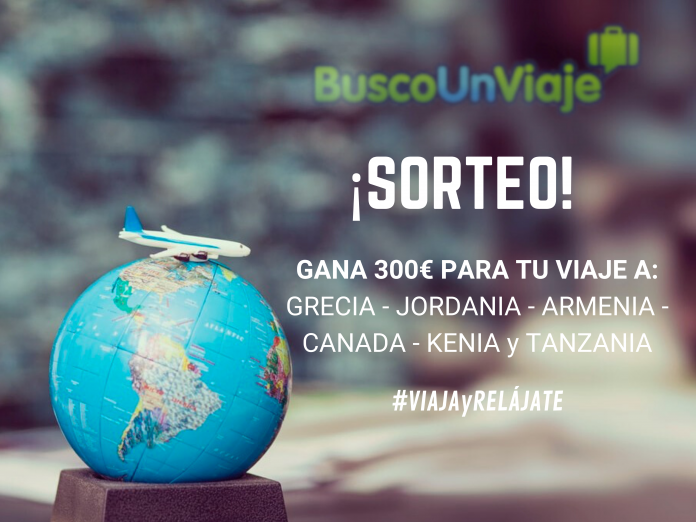 Sorteo #VIAJAyRELAJATE: gana 300 € y piensa sólo en disfrutar Sorteo Viaja y Relajate