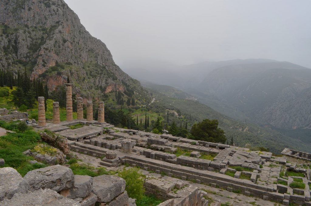 Templo de Apolo en Delfos